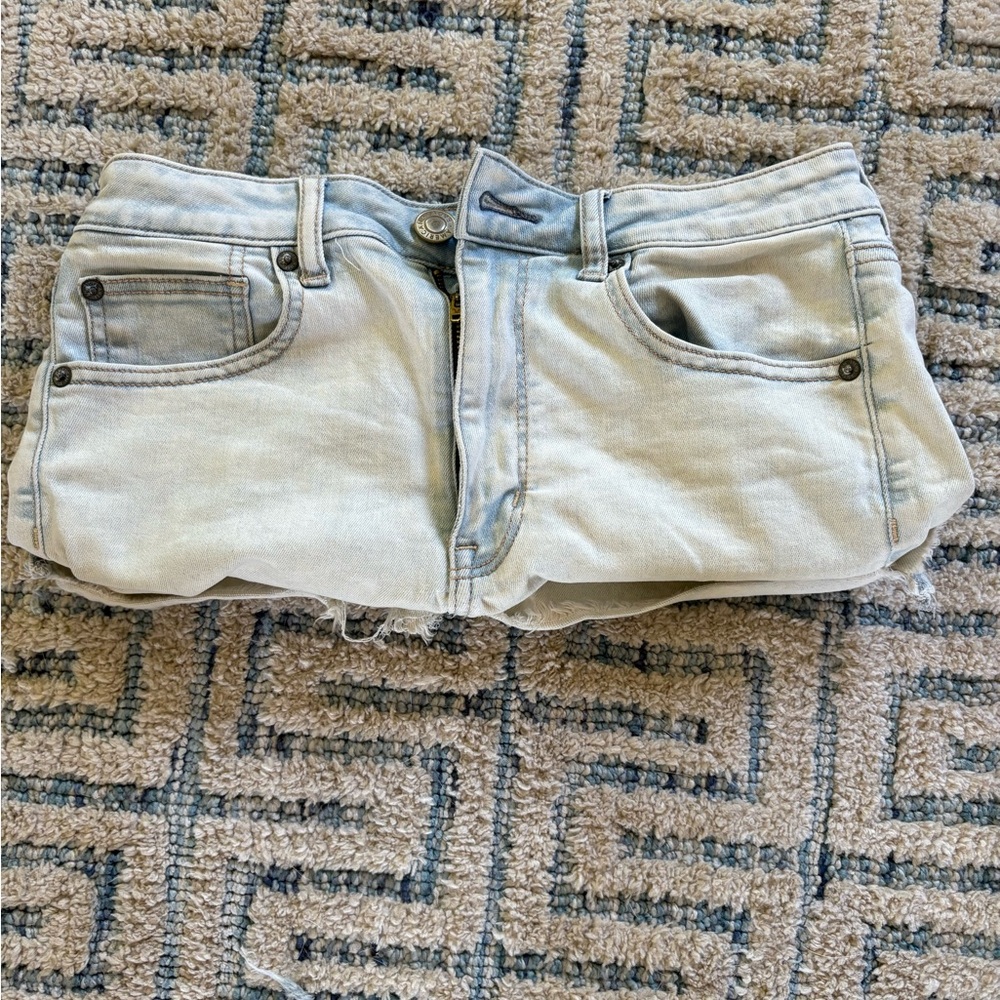 American Eagle Outfitters Light Blue Denim Shorts